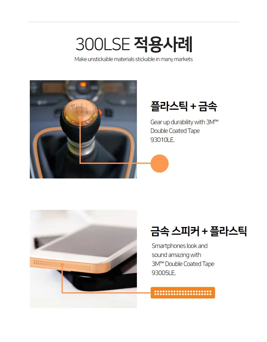 3M 얇은 양면테이프 300LSE 9471LE 9472LE 93015LE 9495LE 상세 이미지 4