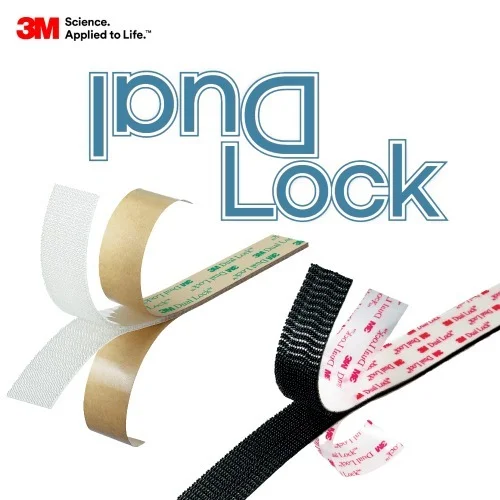 3M 벨크로 찍찍이 듀얼락 SJ3550 SJ4570 강력결합 결속 분리 임시고정 판넬