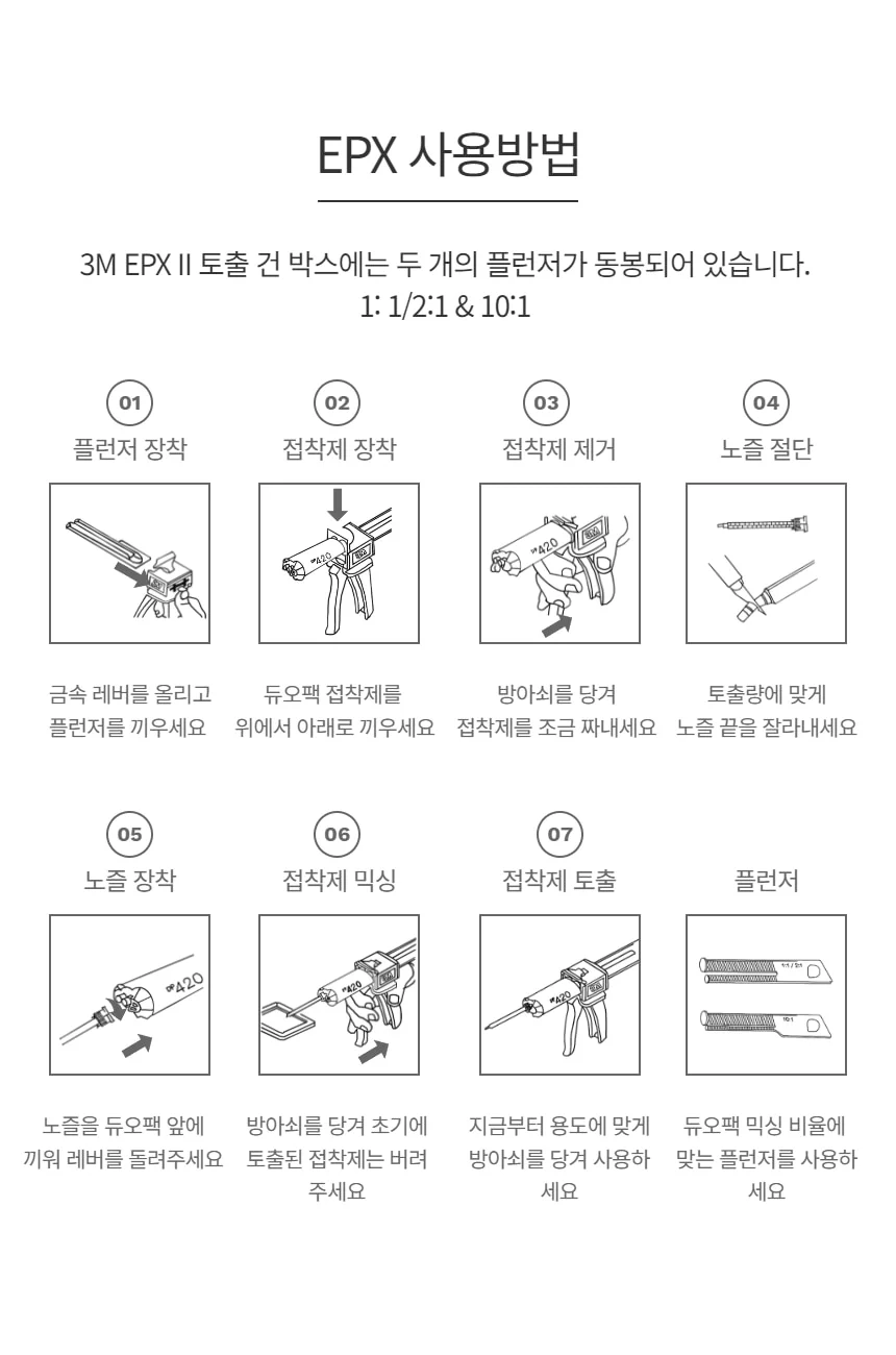 3M DP100FR 이액형 난연 접착제 UL 94 V-0 등급 에폭시접착제 상세 이미지 8