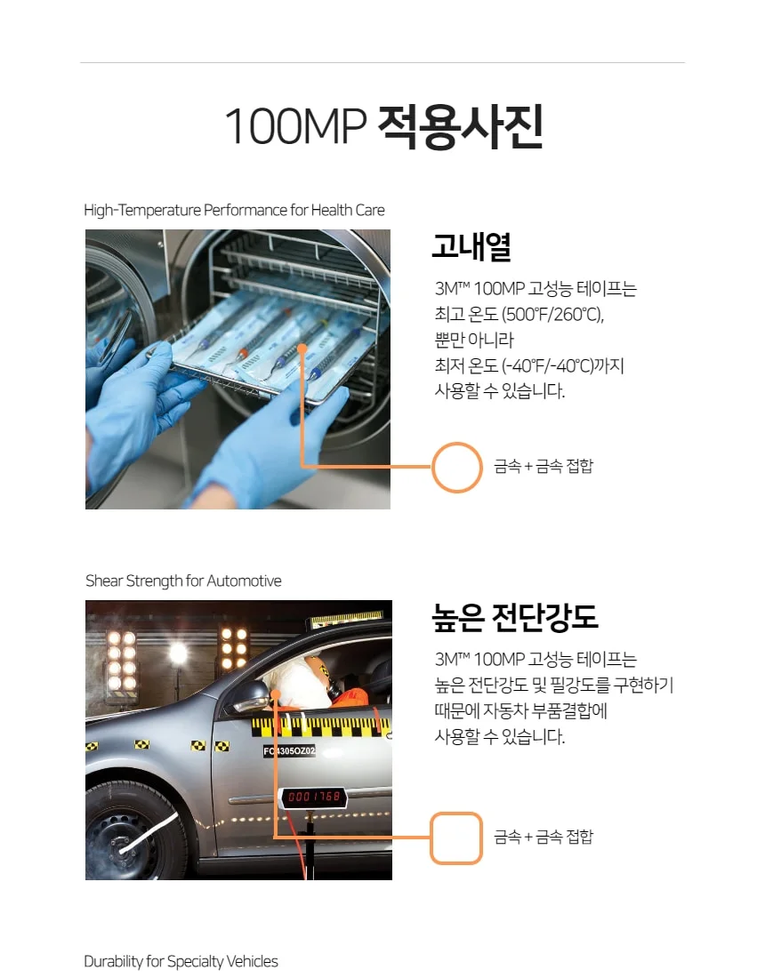 3M 고내열 전사테이프 100MP 200MP 467 468 F9460PC F9469PC 상세 이미지 5